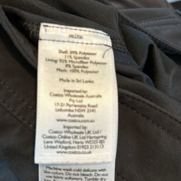 Eddie Bauer Womens Skort Black Size 12 Polyester Blend - Picture 3 of 9